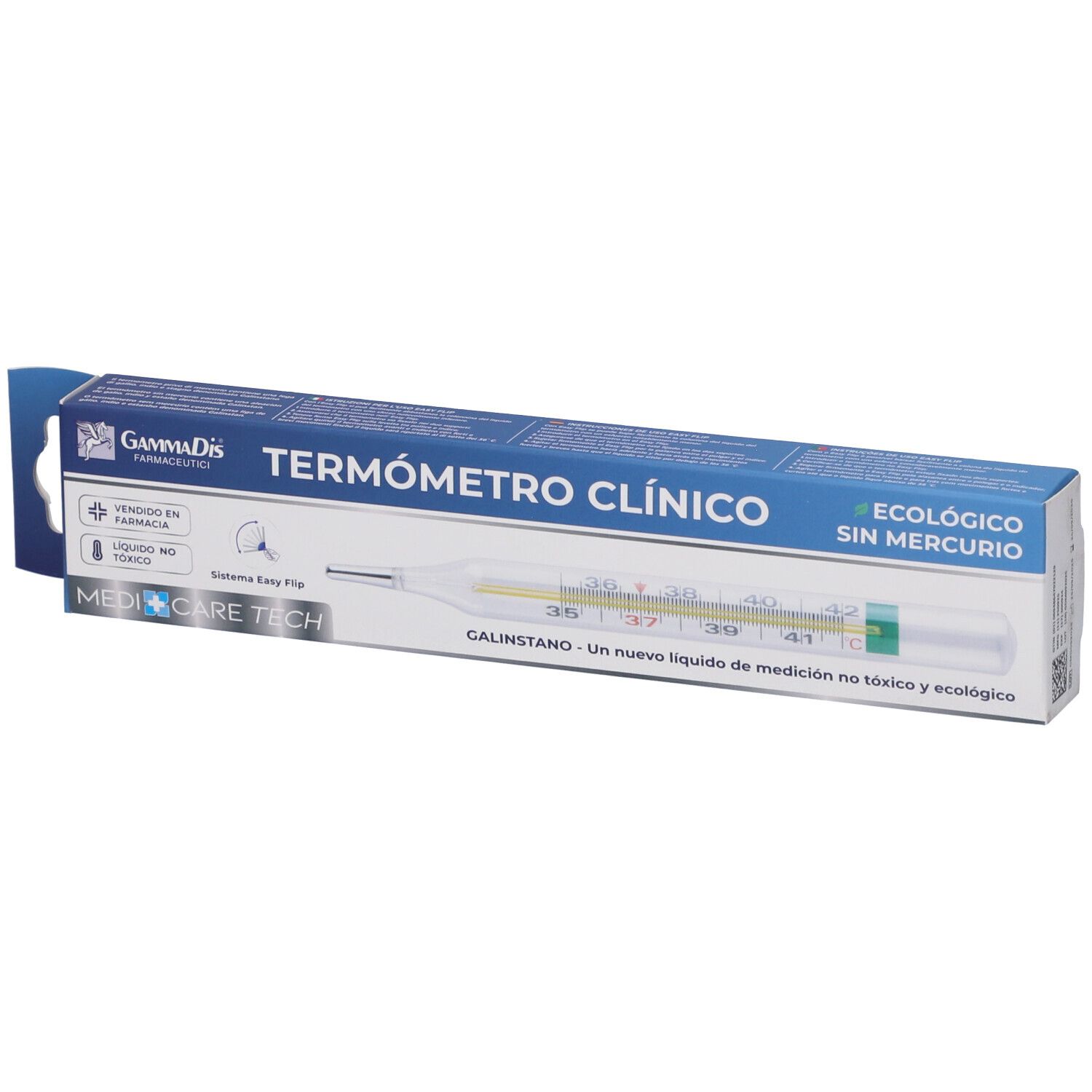  Gammadis Medicare Termometro Clinico Ecologico Senza Mercurio