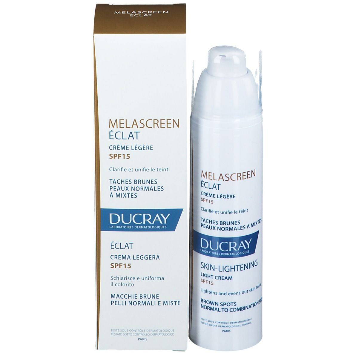 Ducray Melascreen Èclat Crema Leggera SPF 15