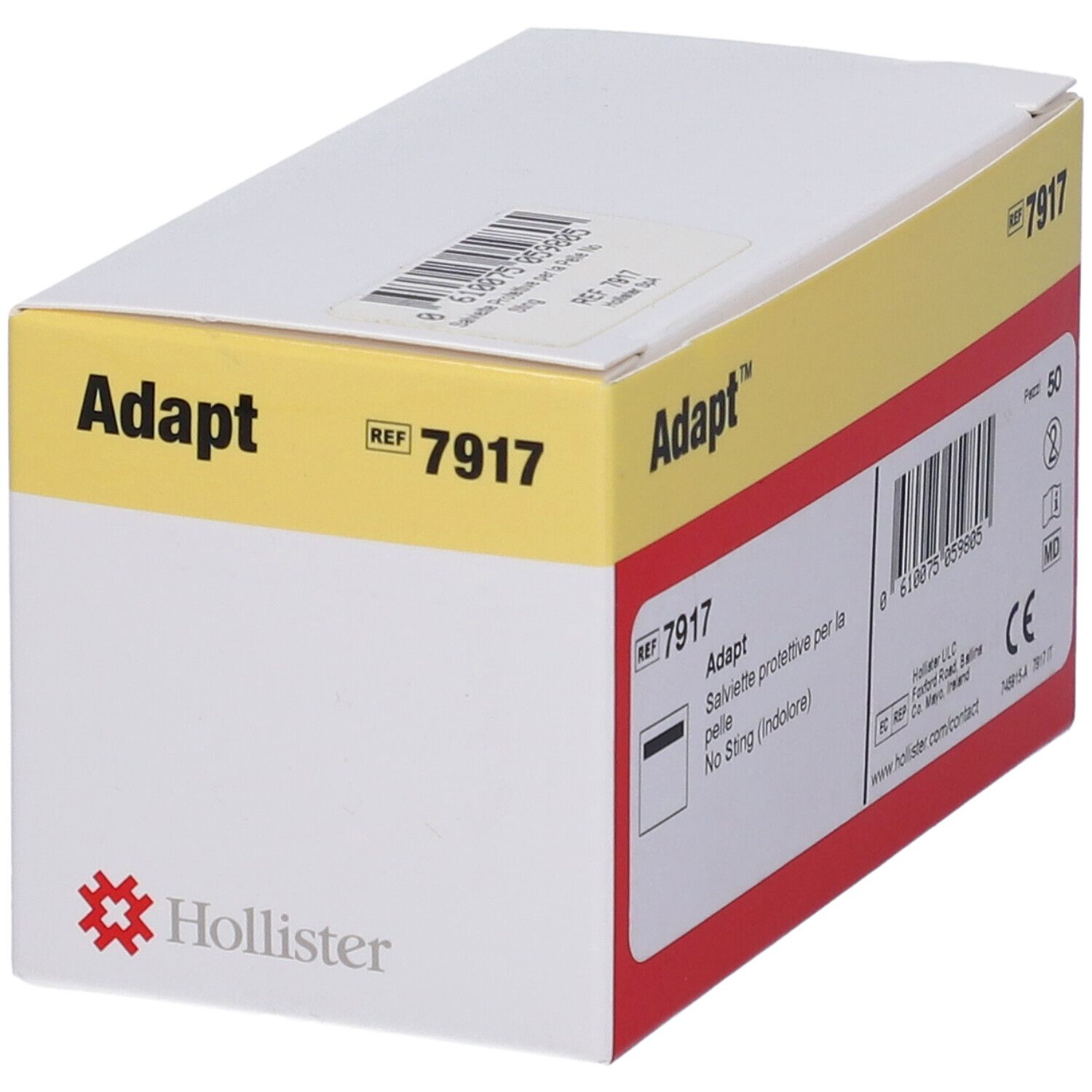 Salviette Protettive Per Pelle Adapt No Sting Protective Wipe 50 Pezzi