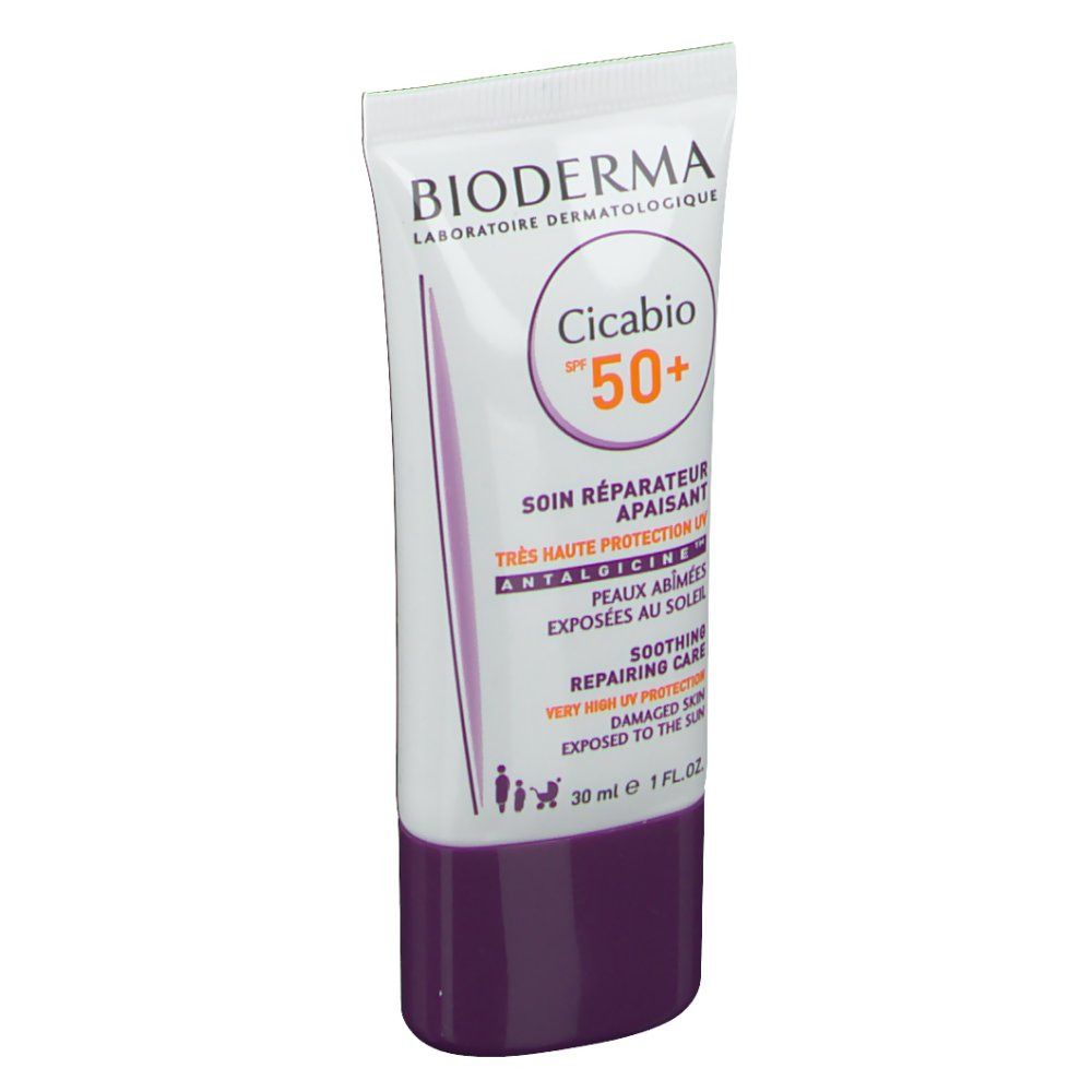 BIODERMA Cicabio Crema SPF50+ riparativa lenitiva pelle irritata danneggiata