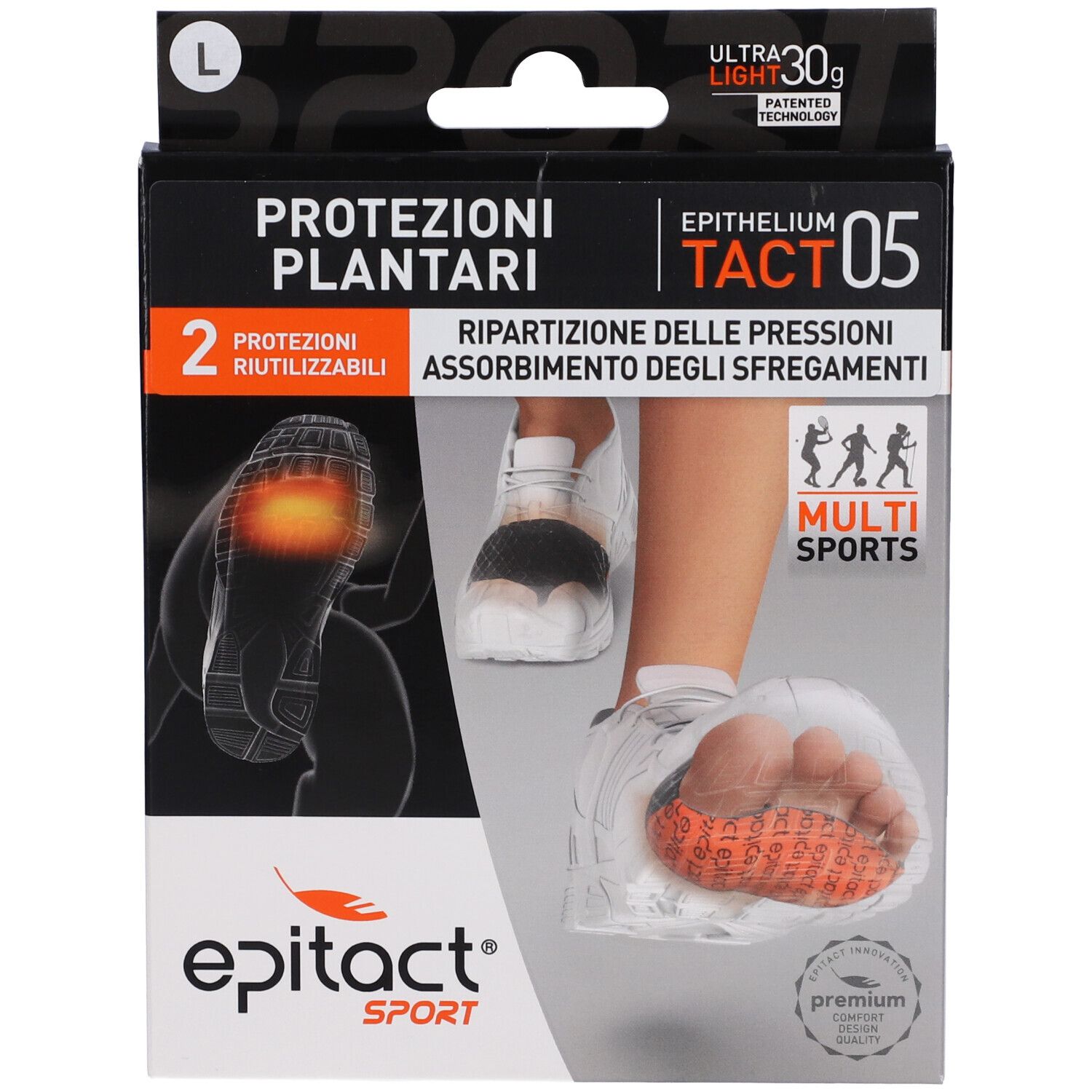 Epitact Sport Protezione Plantari L