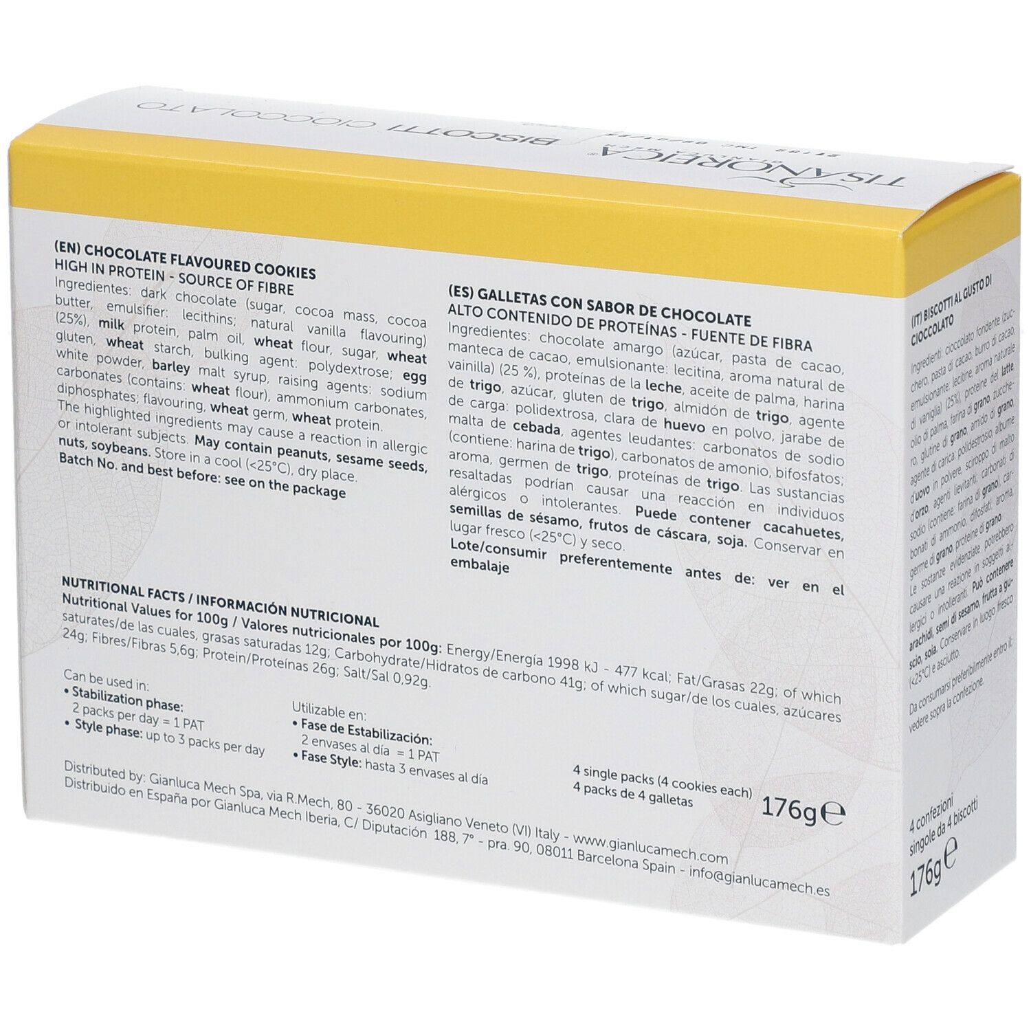TISANOREICA® BISCOTTI CIOCCOLATO