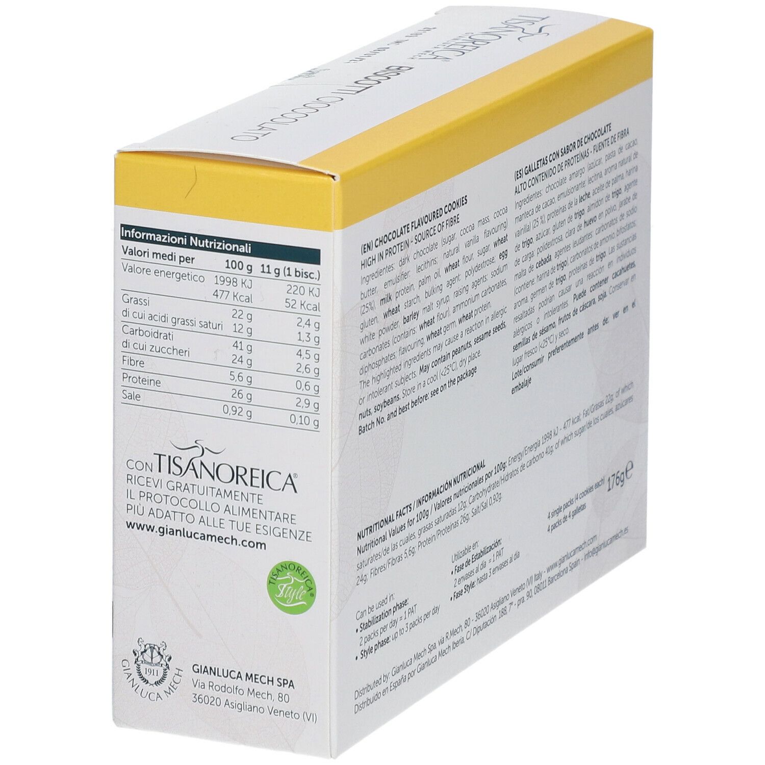 TISANOREICA® BISCOTTI CIOCCOLATO
