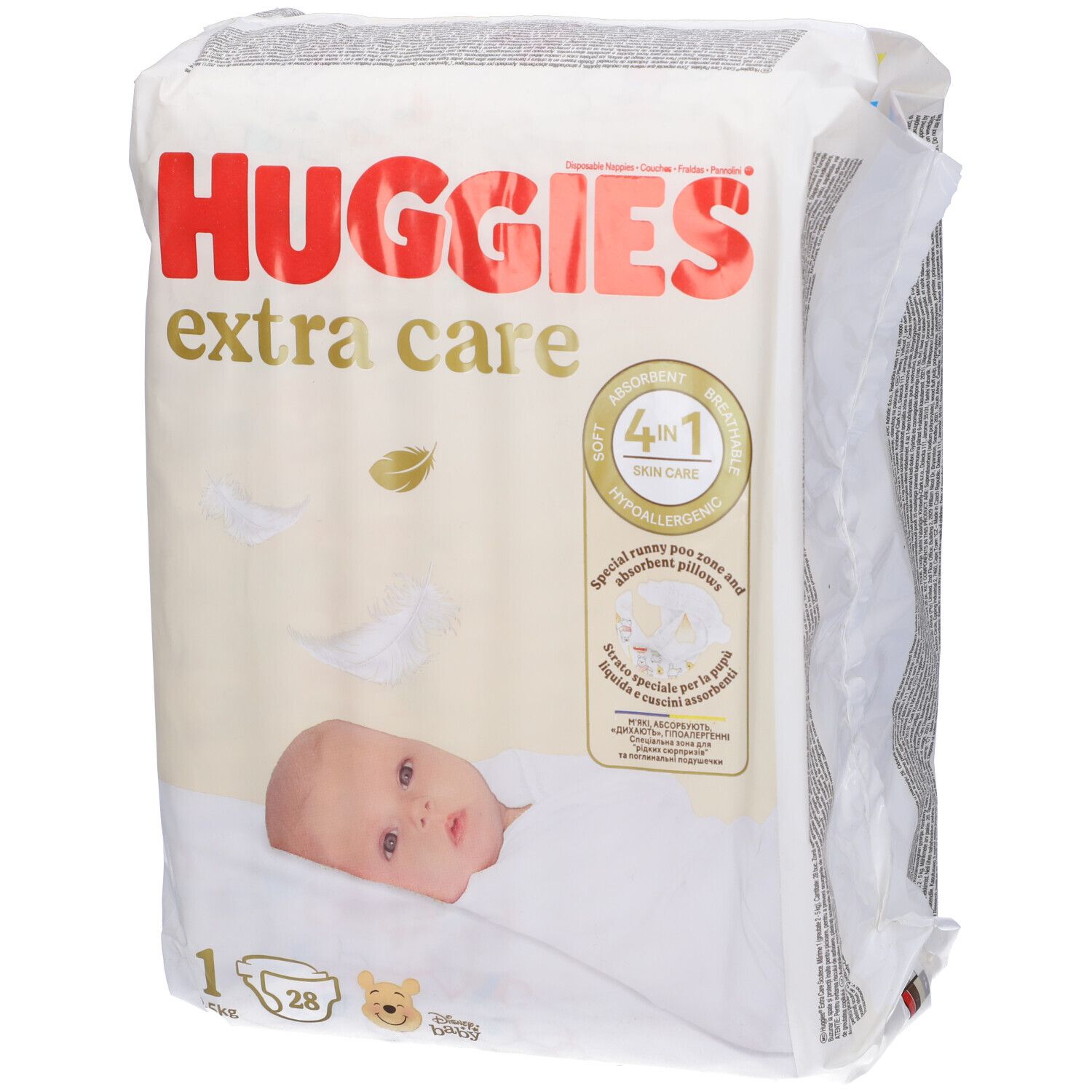 Huggies® Extra Care 2-5 kg 28pz