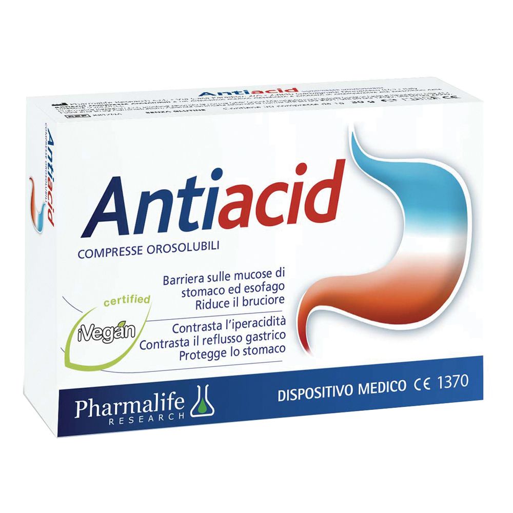 Antiacid 30 Compresse Orosolubili