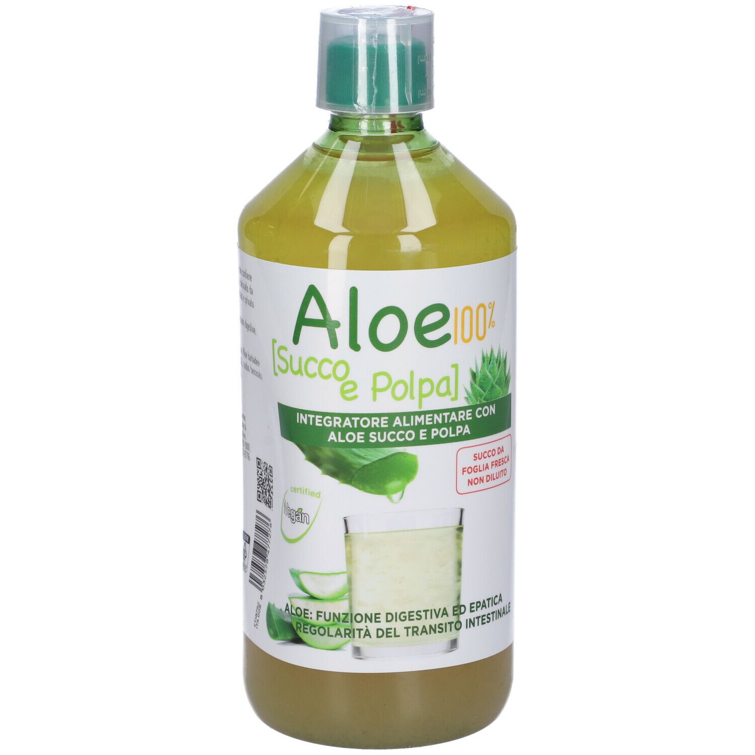 Pharmalife Aloe 100% Succo e Polpa Integratore Alimentare