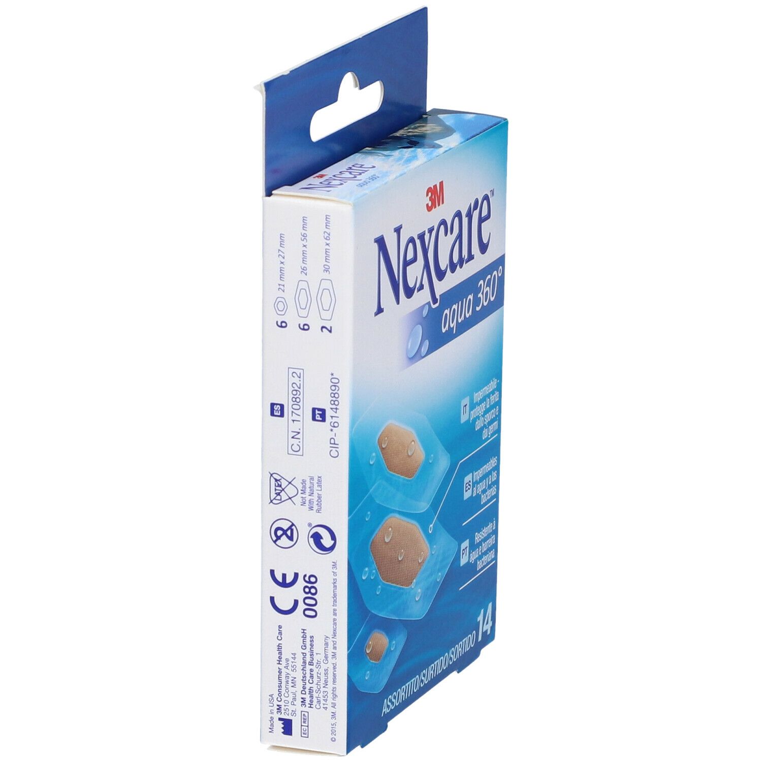 Nexcare™ Aqua Cerotti Assortiti