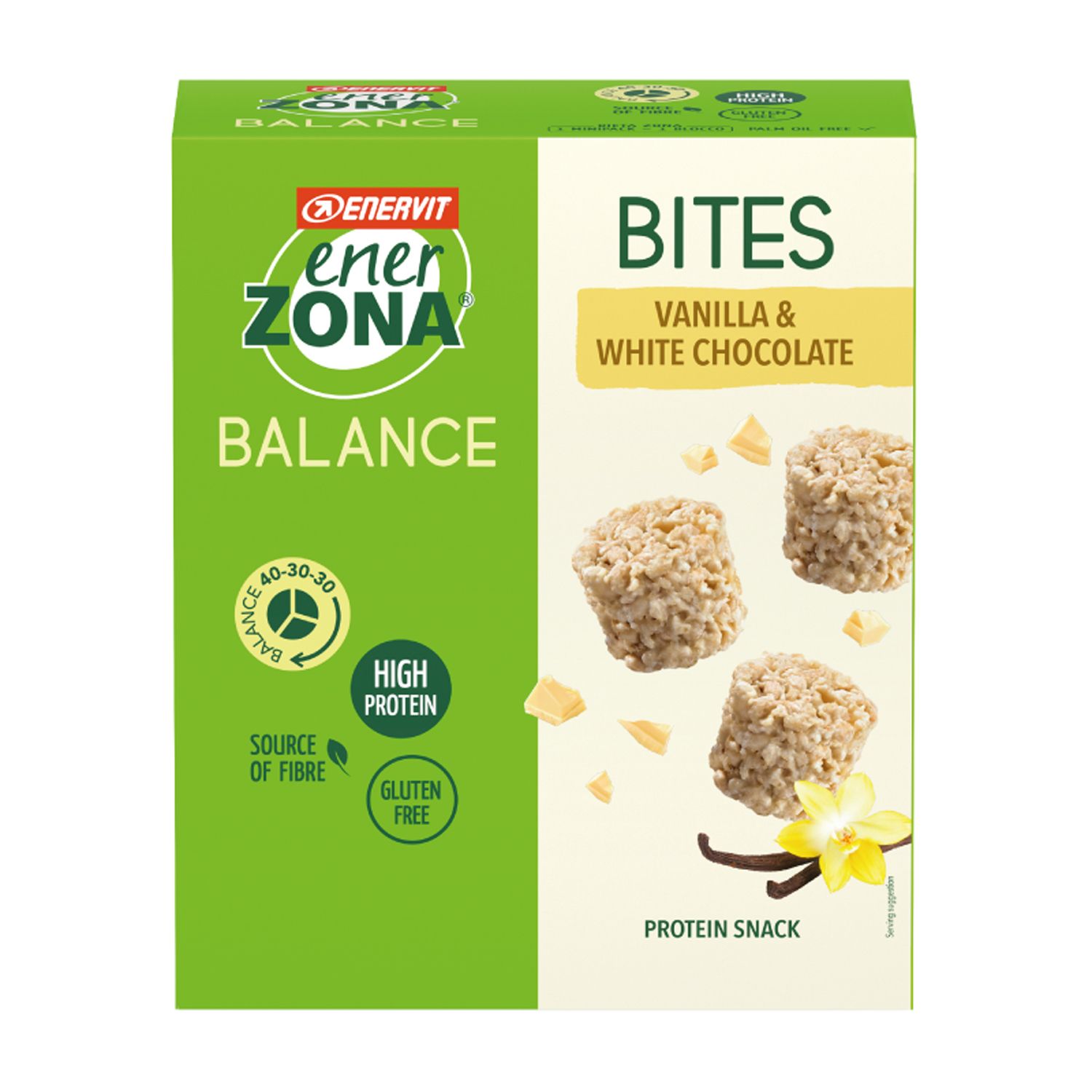 ENERVIT® EnerZONA Balance Bites Vanilla & White Choccolate