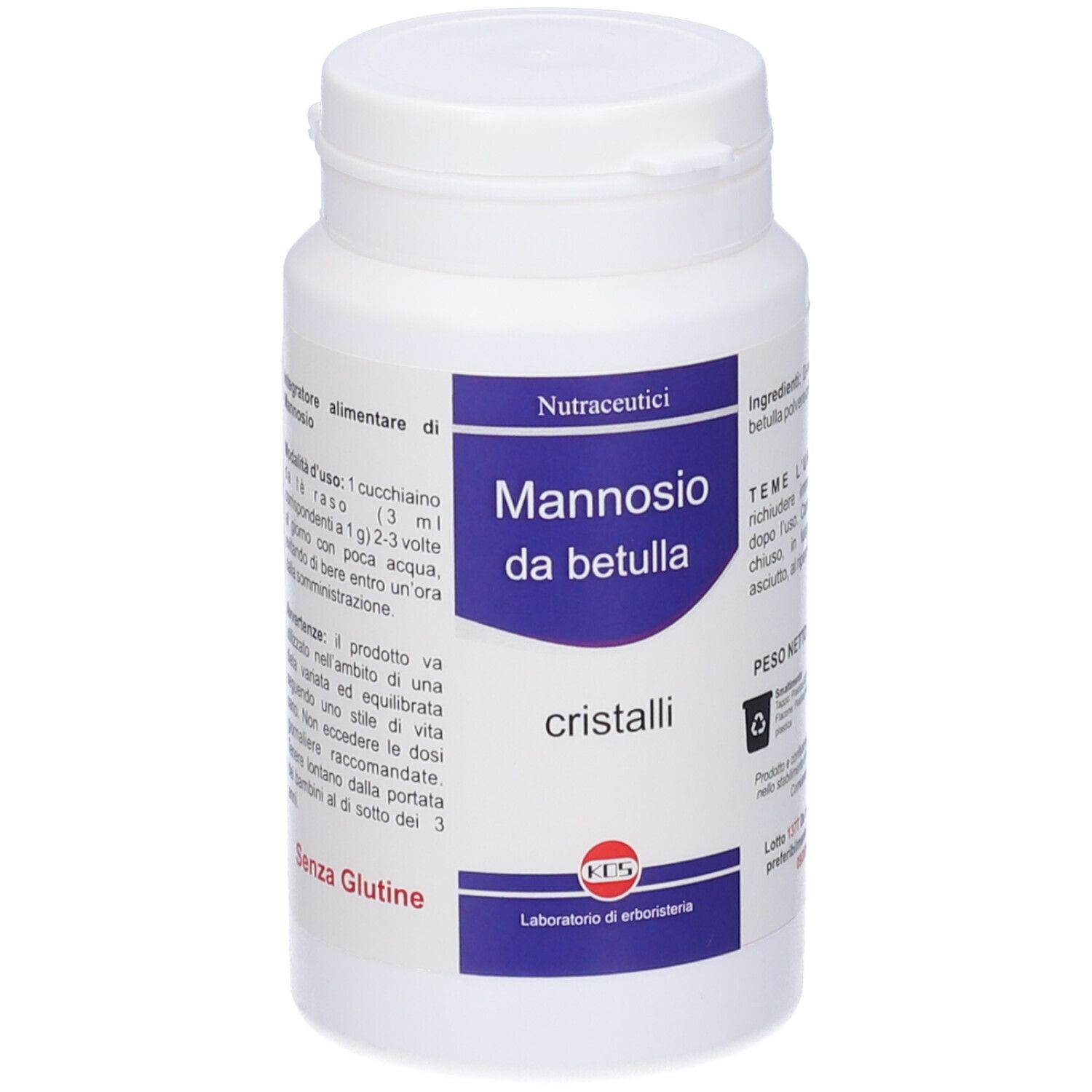 KOS Mannosio da Betulla Polvere