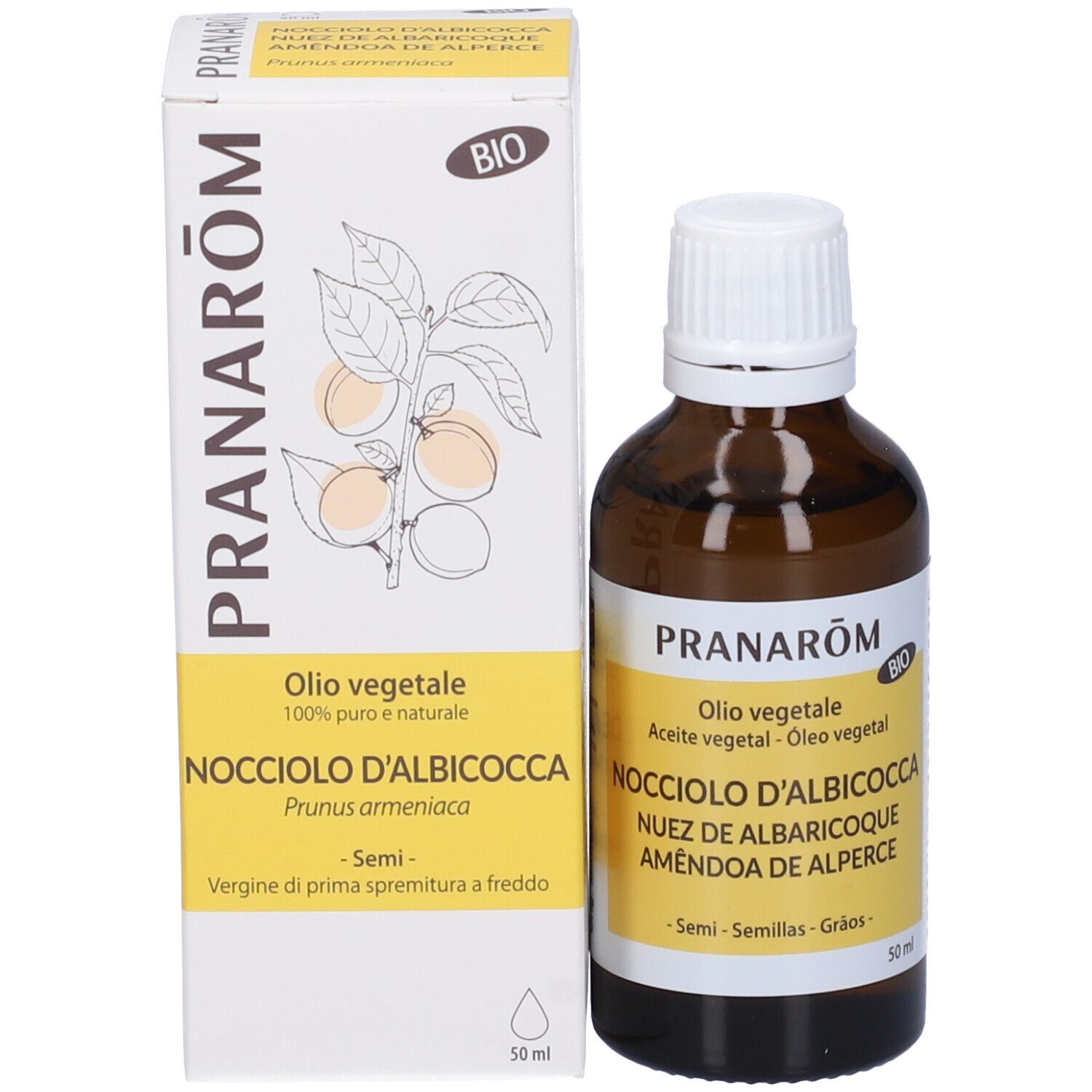 Pranarom Olio Vegetale Nocciolo d´Albicocca