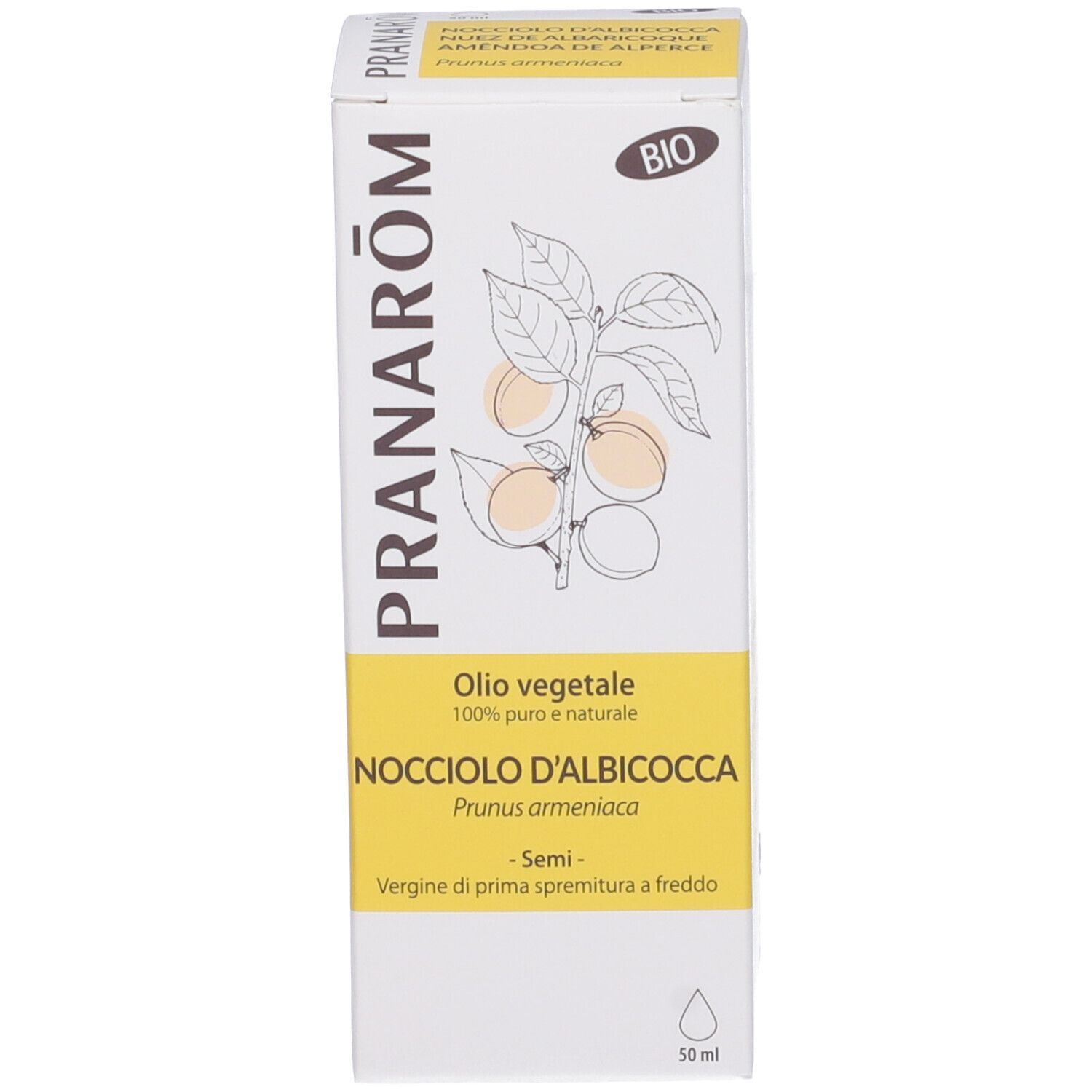 Pranarom Olio Vegetale Nocciolo d´Albicocca