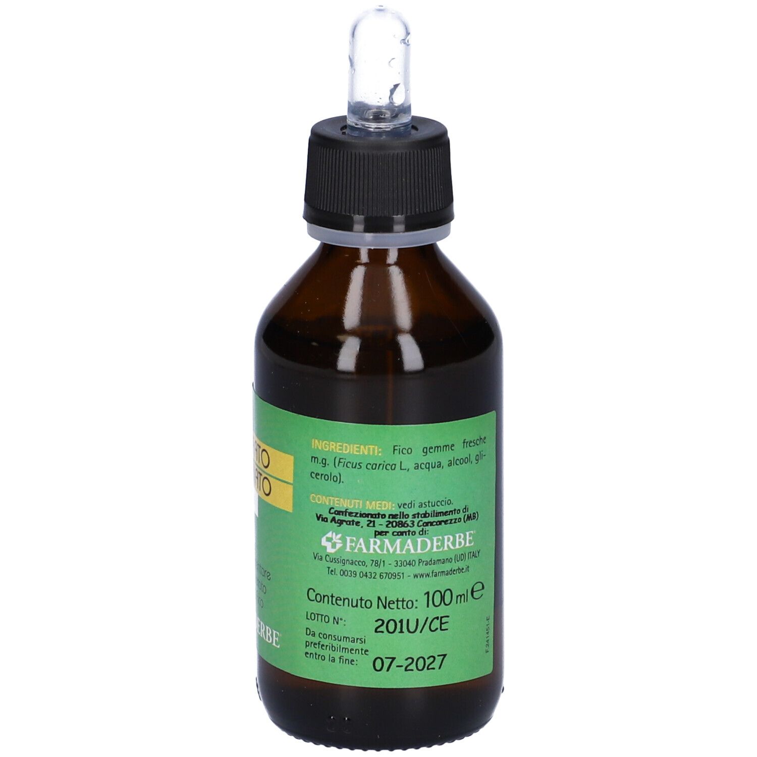 Macerato Glicerico Fico Gemme Ficus Carica 100 Ml