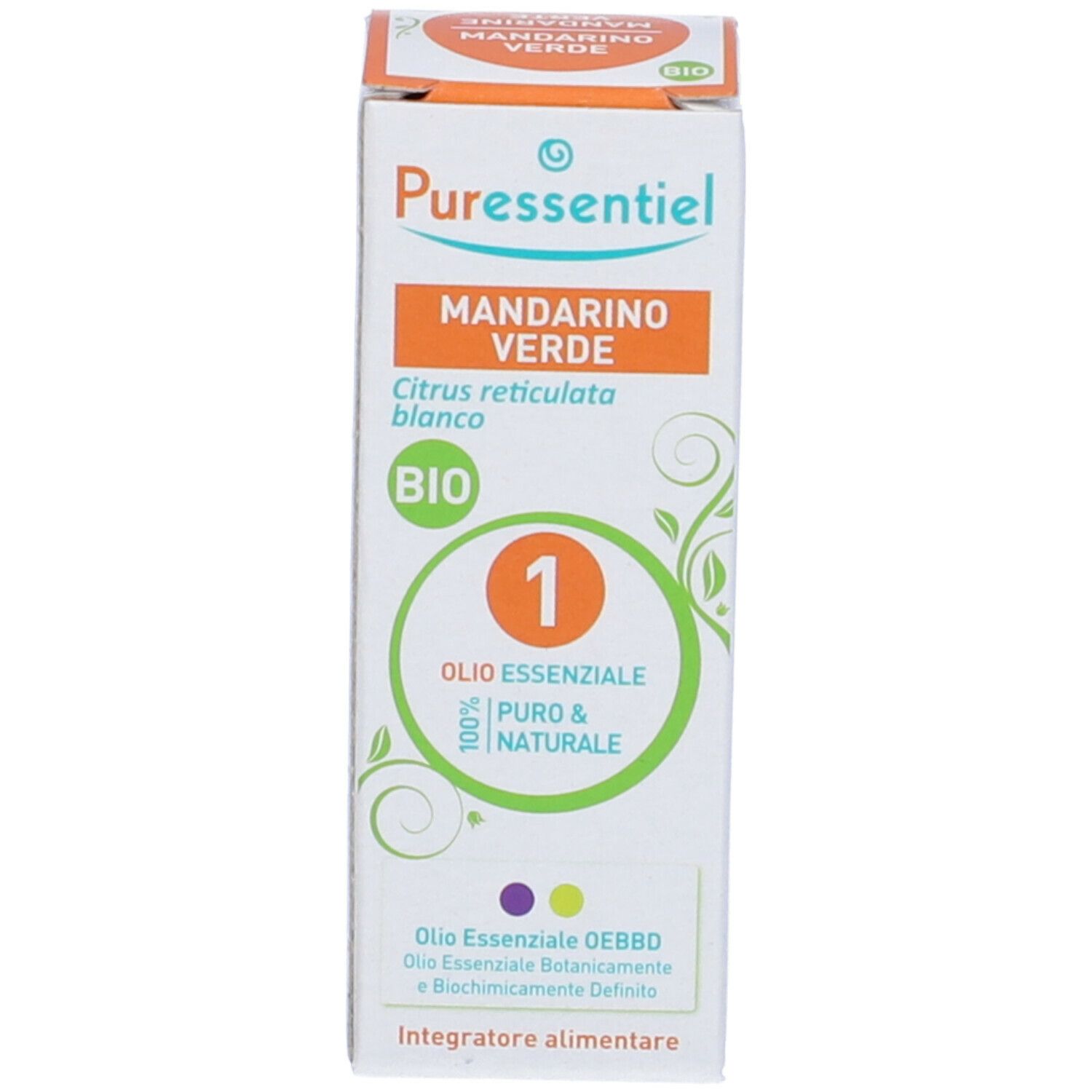 Olio Essenziale di Mandarino Verde Bio 10 ml Puressentiel