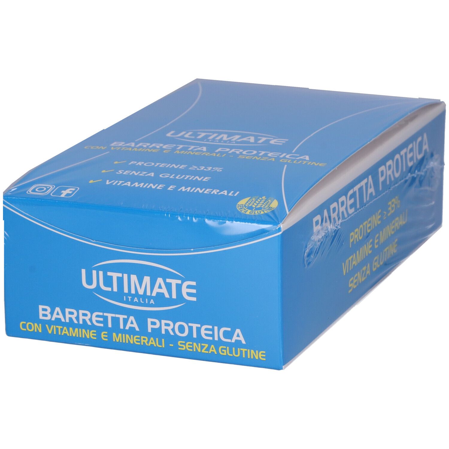 ULTIMATE Barretta Proteica Banana Box da 24 Pz