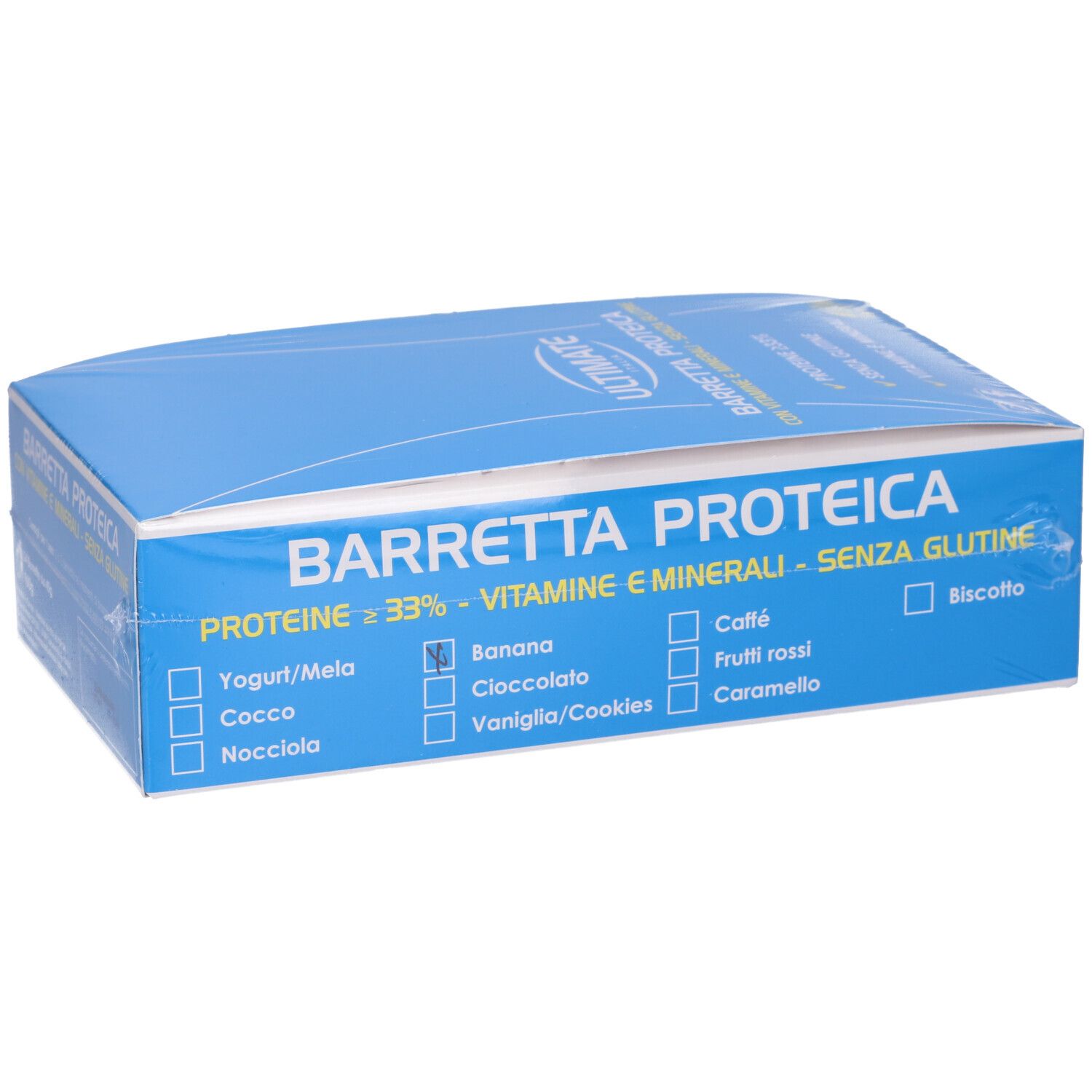 ULTIMATE Barretta Proteica Banana Box da 24 Pz