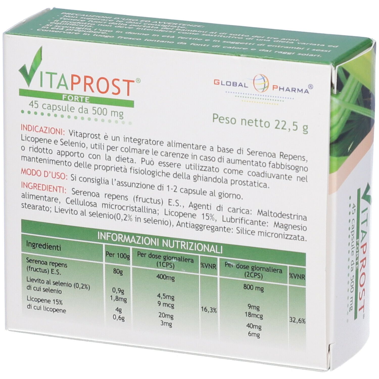 Vitaprost Forte 45 Capsule