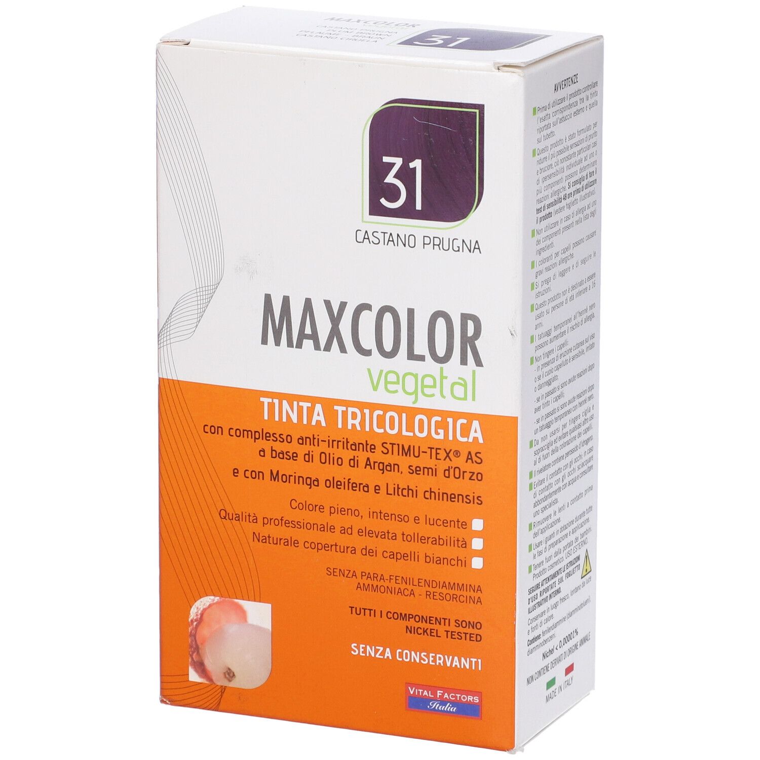 Maxcolor Vegetal Tinta Cas Pru