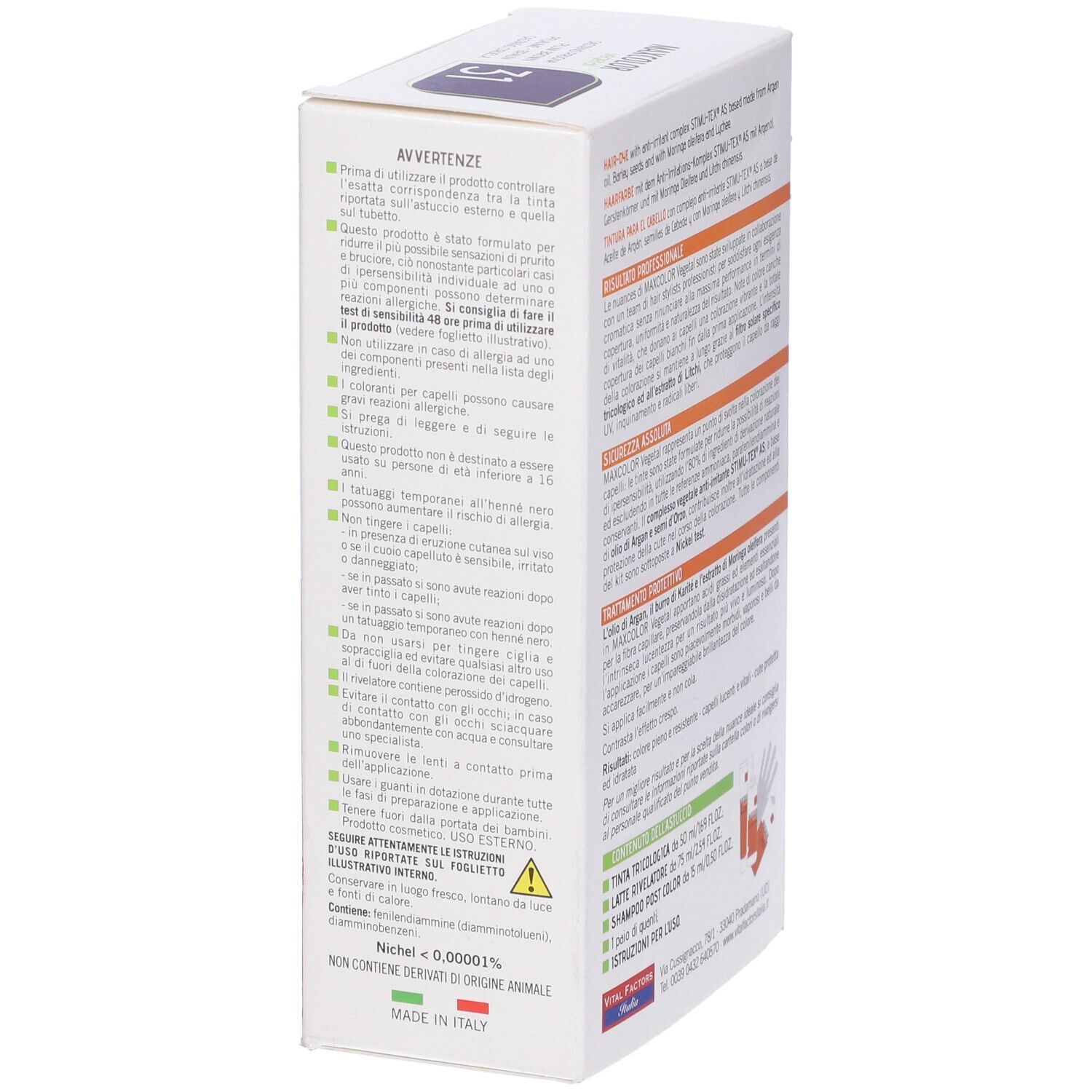 Maxcolor Vegetal Tinta Cas Pru