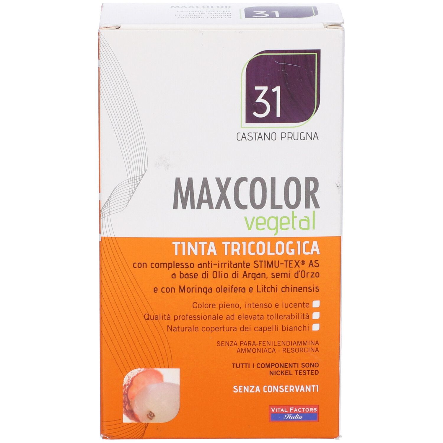 Maxcolor Vegetal Tinta Cas Pru