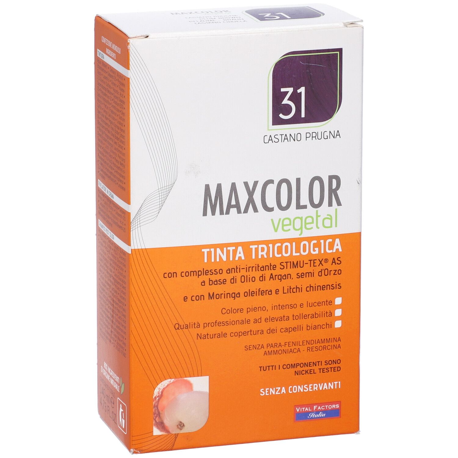Maxcolor Vegetal Tinta Cas Pru