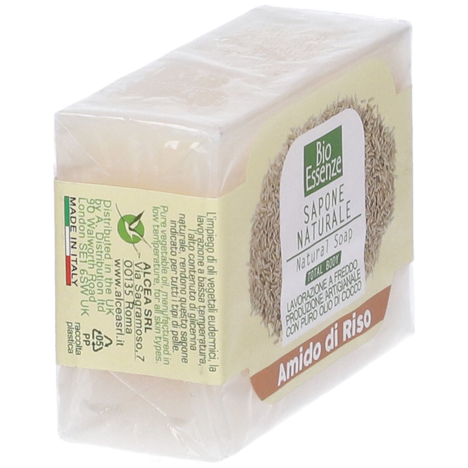 Sapone Amido Di Riso Bioessenze 100 G