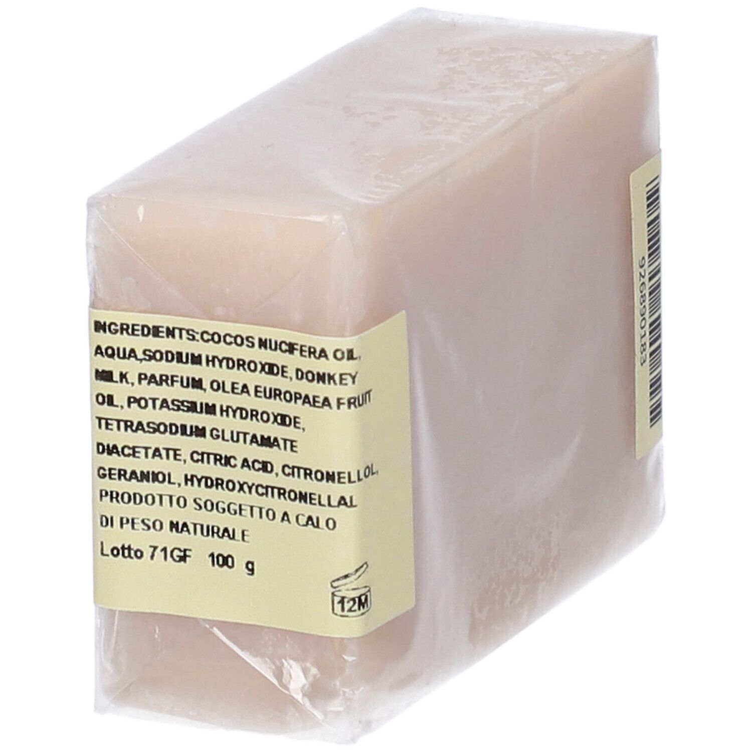 Sapone Latte Di Asina Bioessenze 100 G
