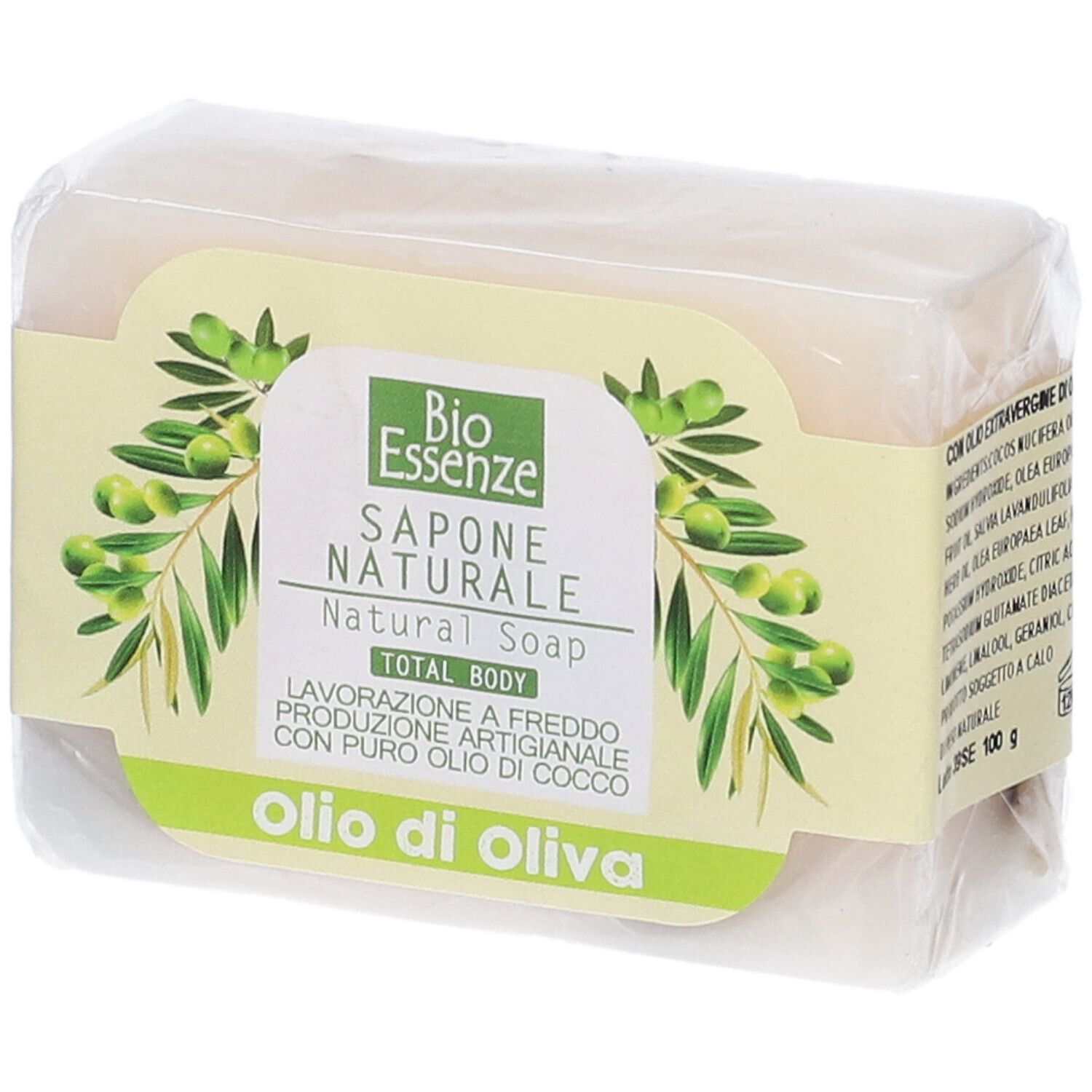 Sapone Olio Oliva Bioessenze 100 G