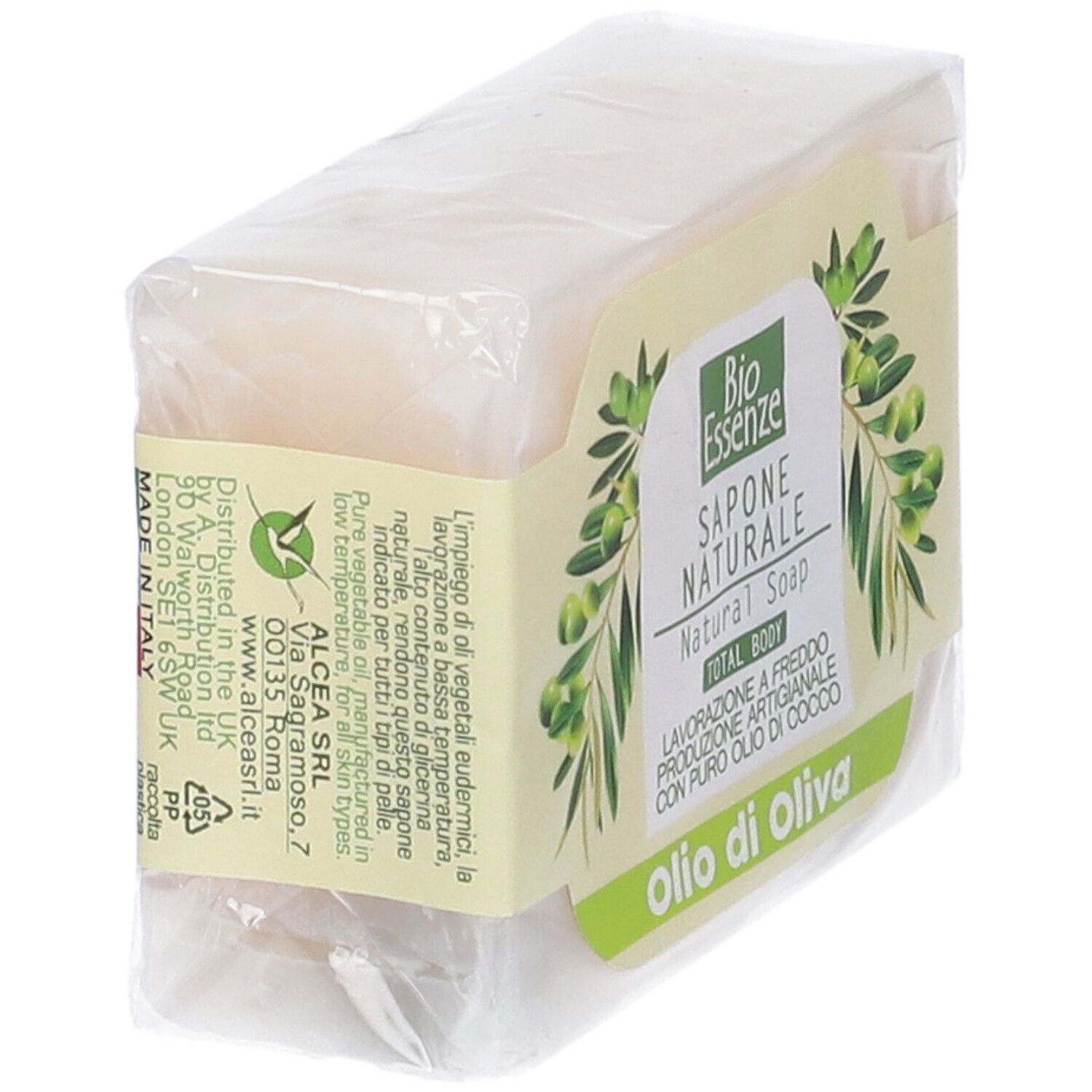 Sapone Olio Oliva Bioessenze 100 G