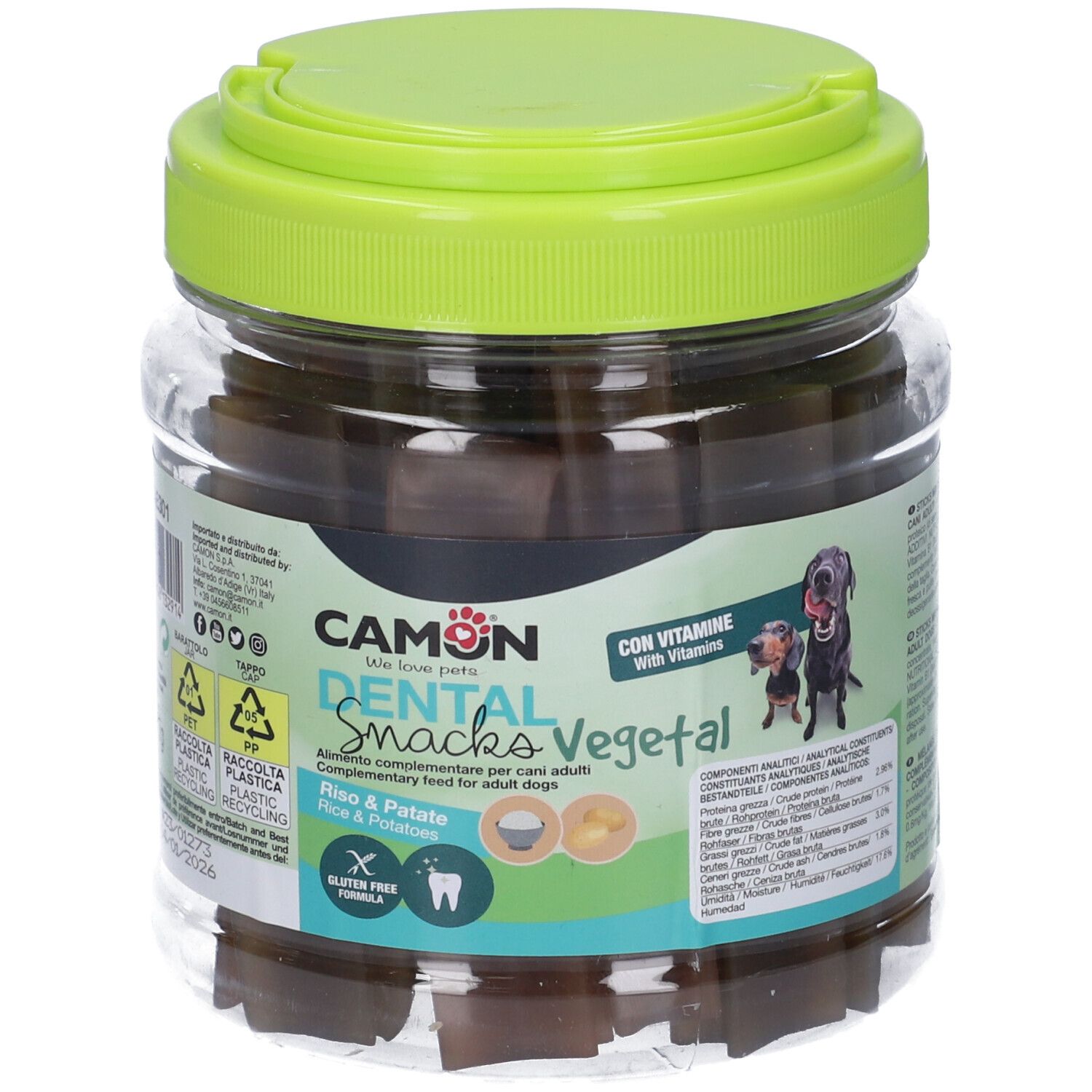 Big Sticks Treats 400 G 6 Pezzi