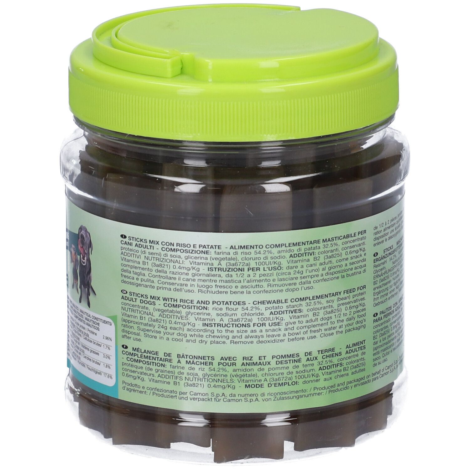 Big Sticks Treats 400 G 6 Pezzi