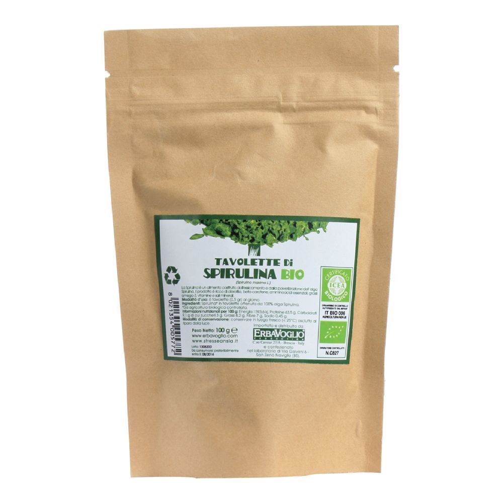 Tavolette Di Spirulina Bio