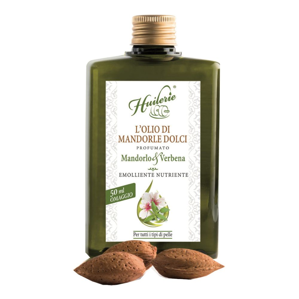 Huilerie L'Olio Di Mandorle Dolci Profumato Mandorlo & Verbena 300 Ml