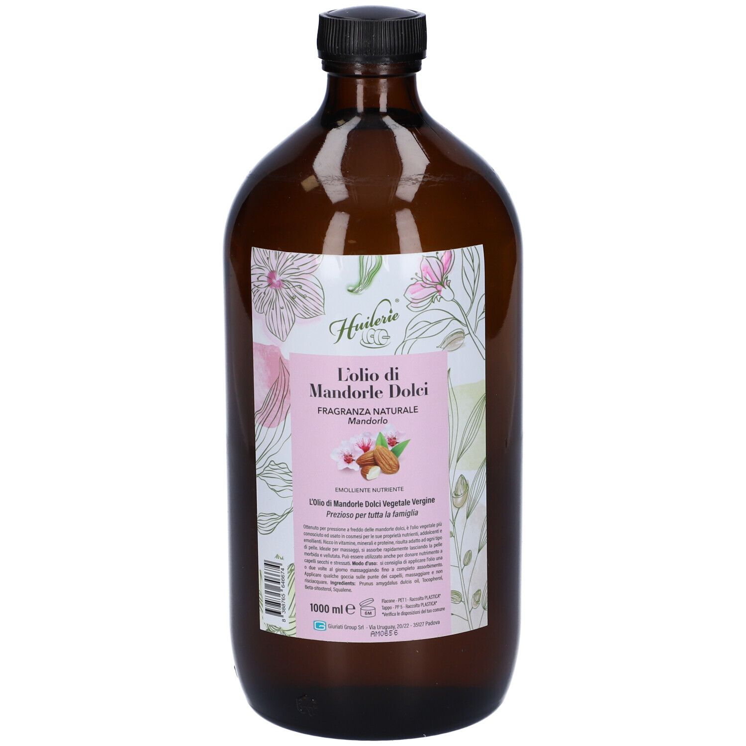 Olio Di Mandorle Dolci 1000Ml