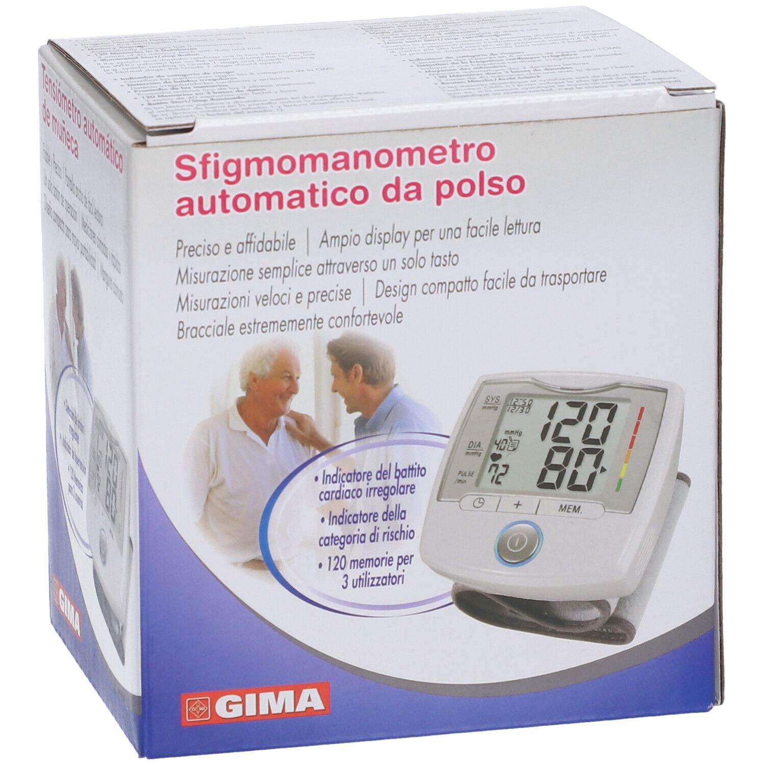 GIMA Misuratore Di Pressione X-Life Da Polso