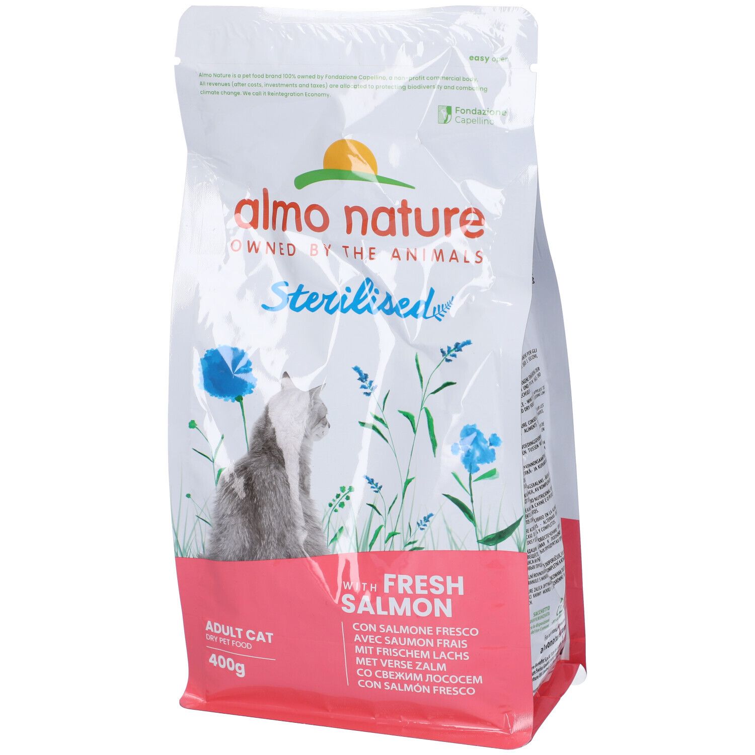 Almo Nature Holistic Cat Sterilised con Salmone Fresco