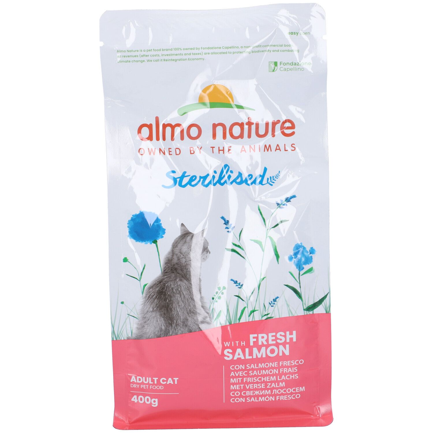 Almo Nature Holistic Cat Sterilised con Salmone Fresco