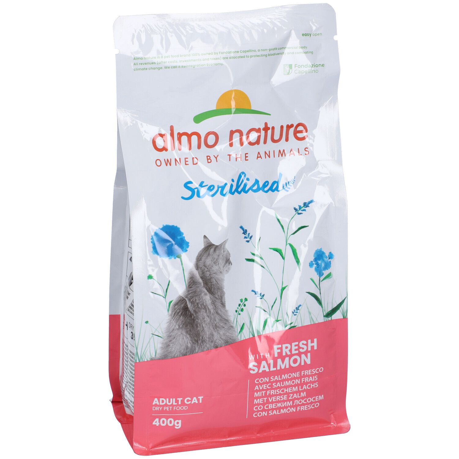 Almo Nature Holistic Cat Sterilised con Salmone Fresco