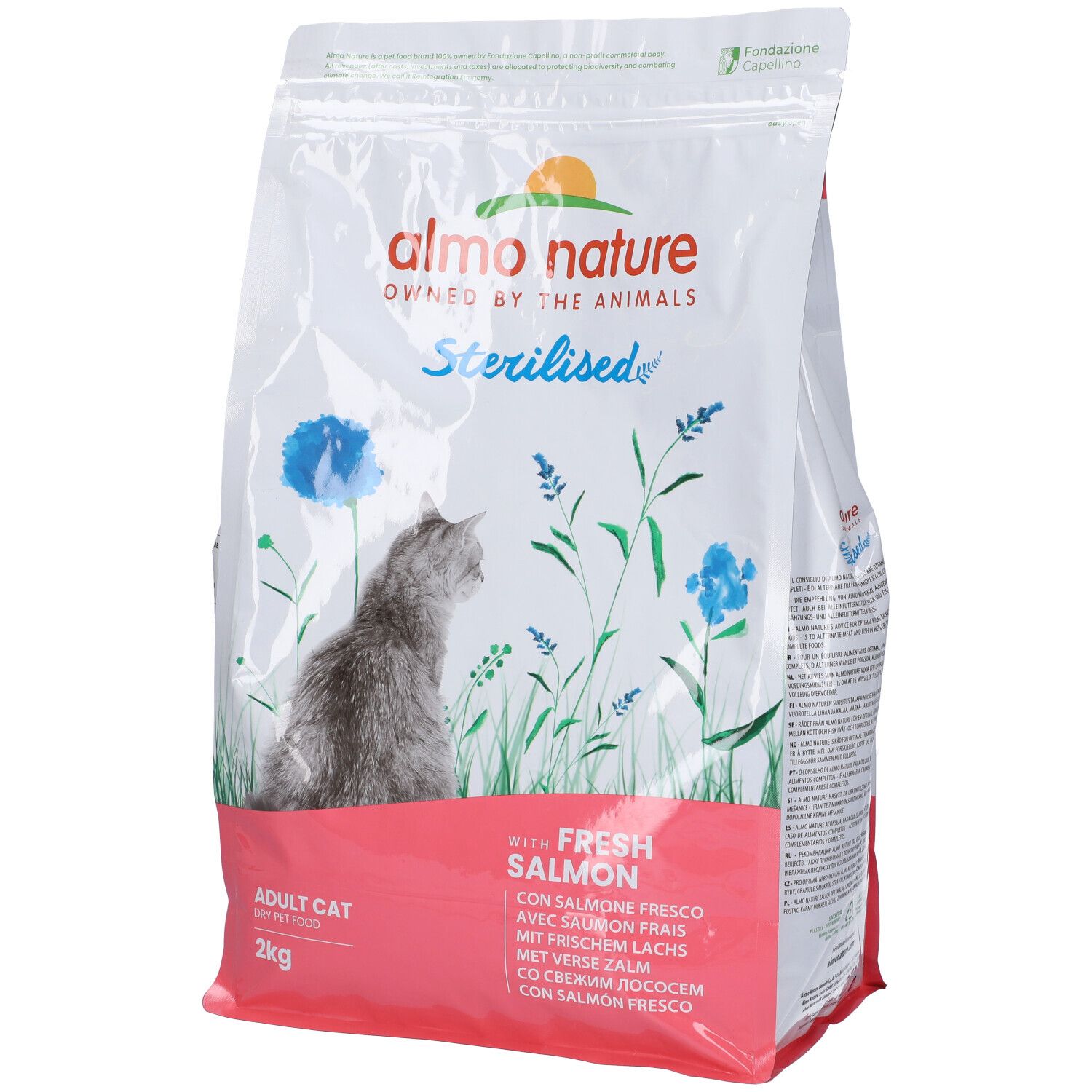 Almo Nature Holistic Cat Sterilised con Salmone Fresco