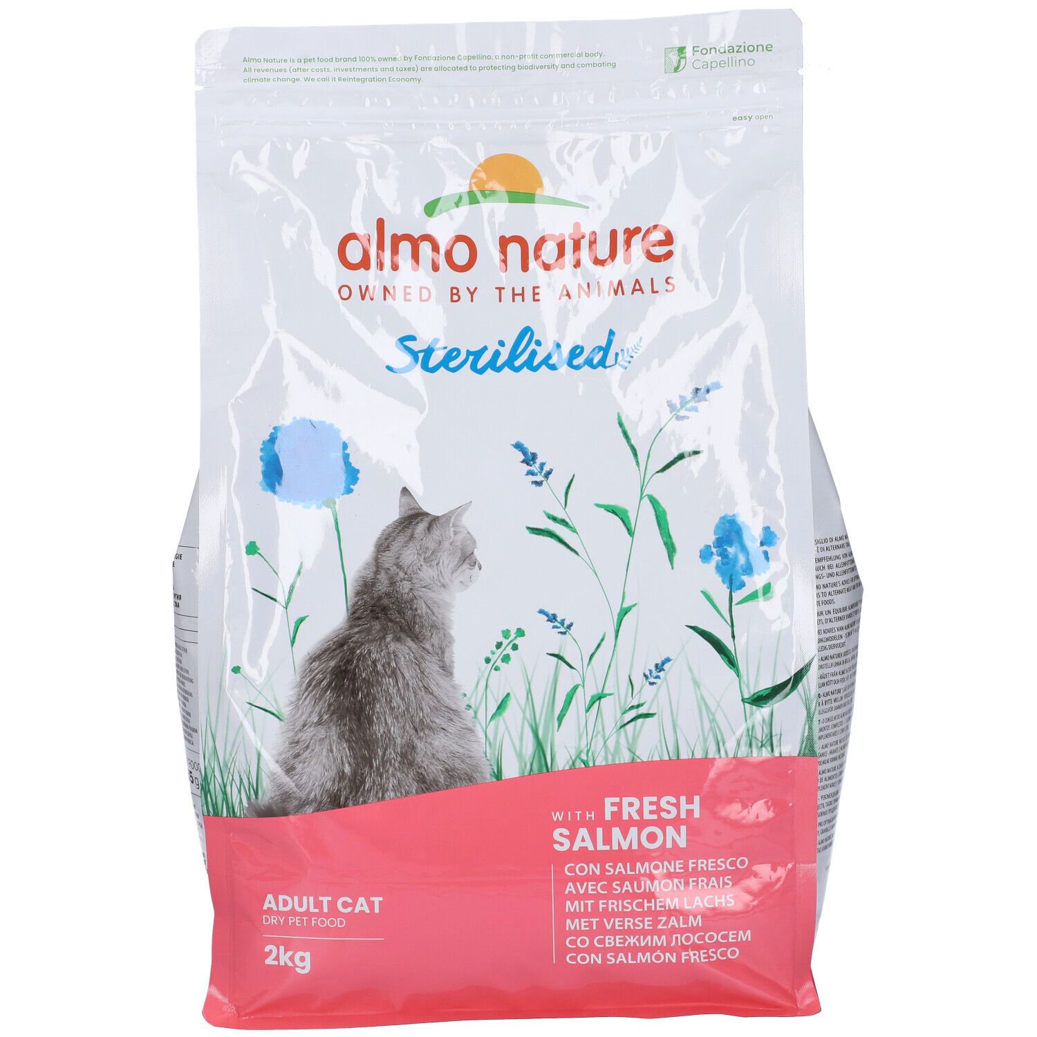 Almo Nature Holistic Cat Sterilised con Salmone Fresco