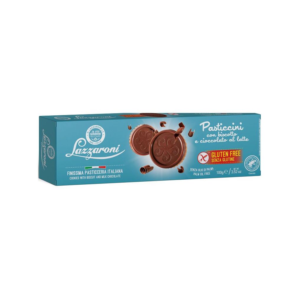 Pasticcini Biscotto/Cioccolato Al Latte 100 G