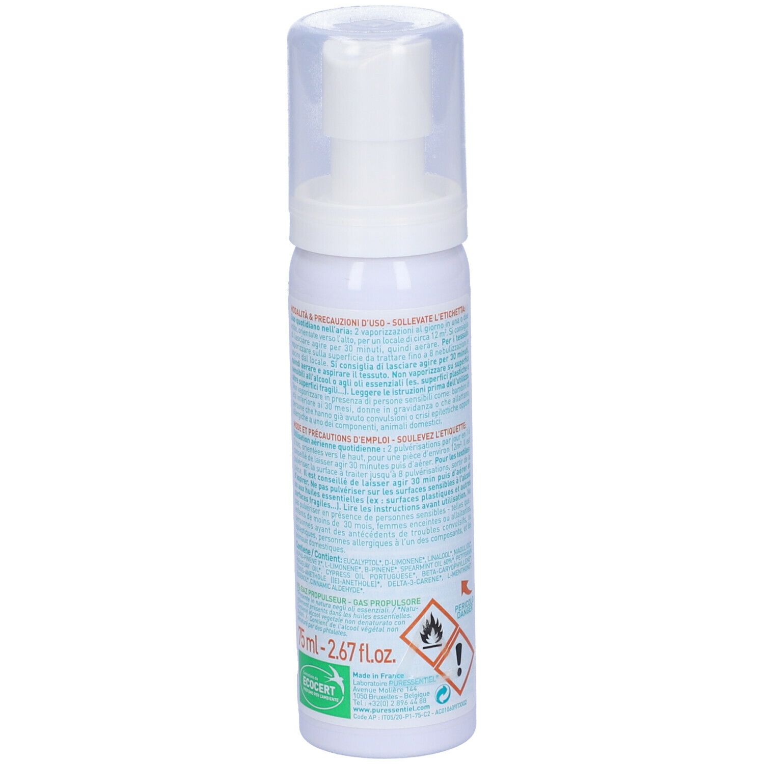 Puressentiel Purificante Spray per l'Aria con Oli Essenziali