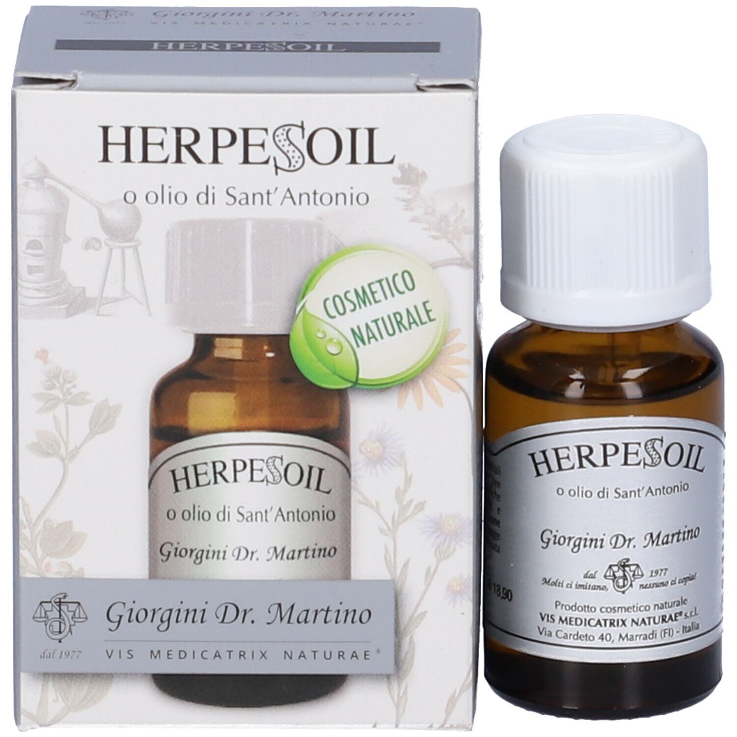 Herpes Oil O Olio Di Sant'Antonio 15 Ml