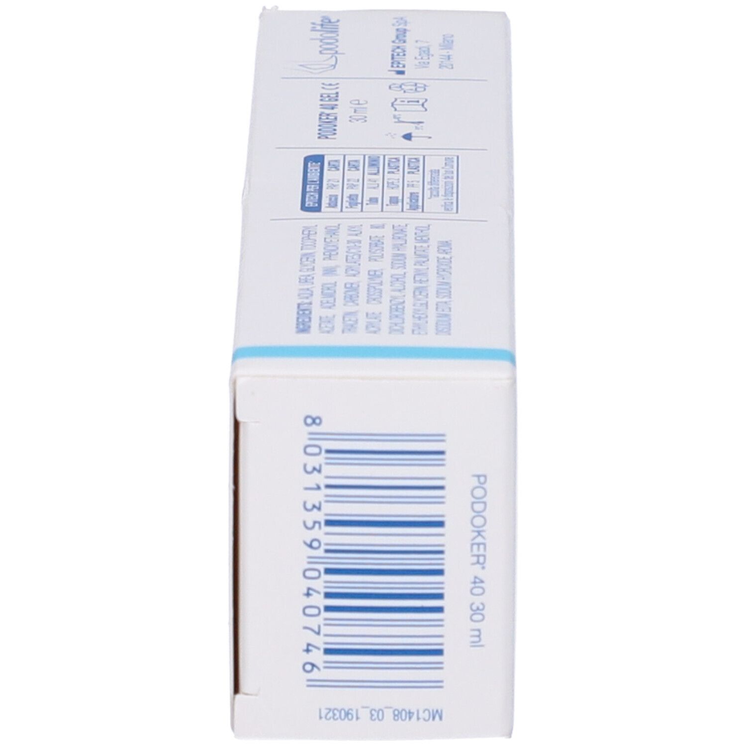 Podoker 40 Gel Azione Cheratolitica Tubo Da 30 Ml Con Applicatore