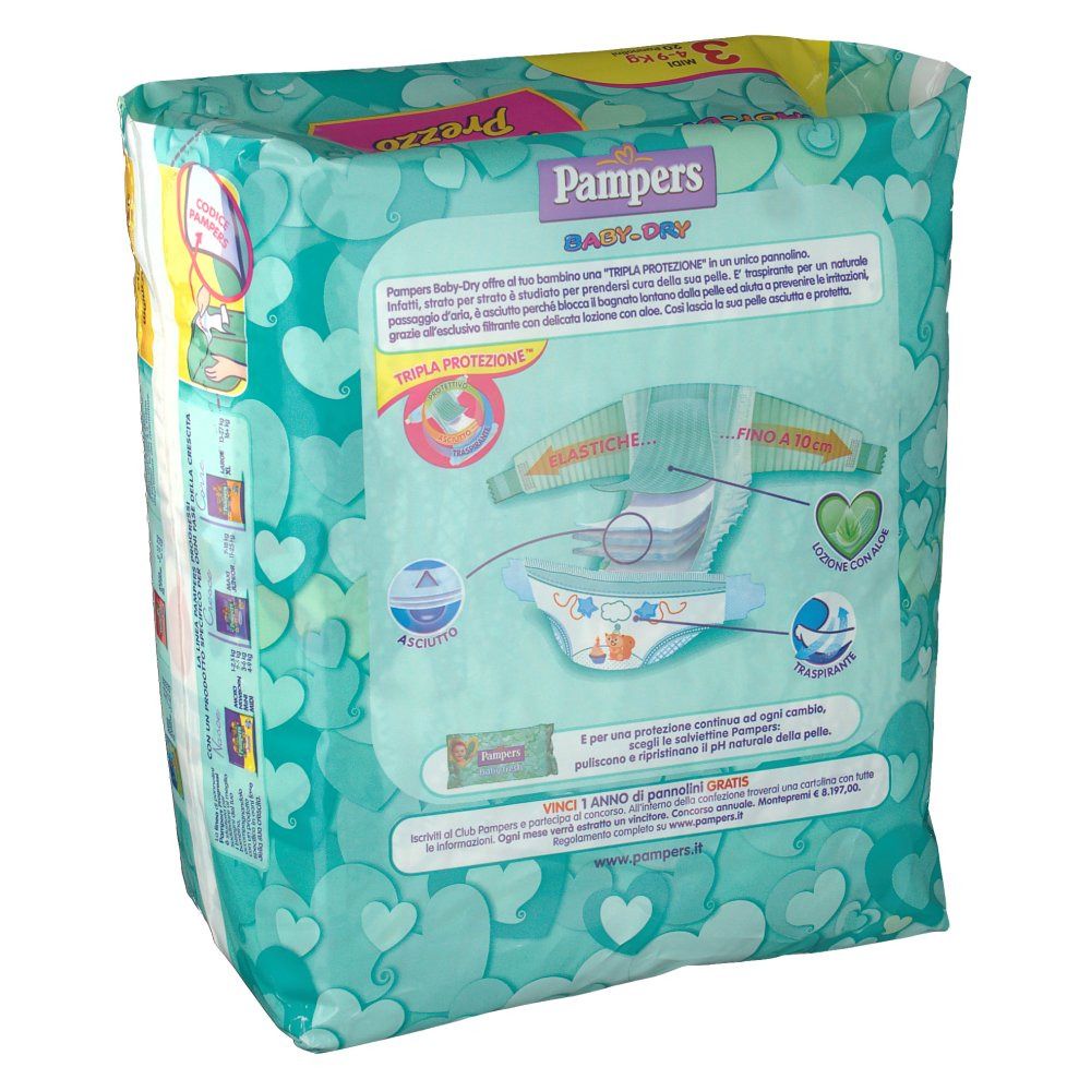 Pampers Baby Dry 3 Midi