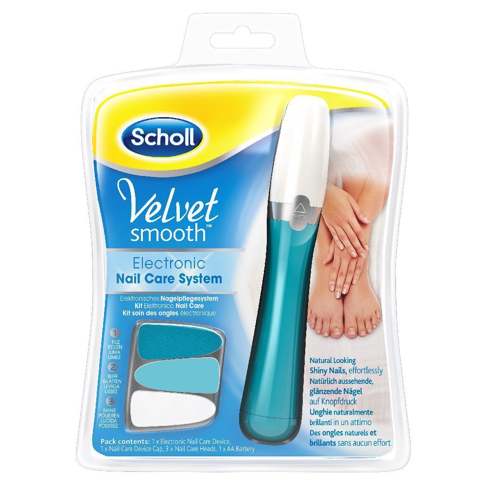 SCHOLL Velvet Smooth Kit Elettronico Nail Care