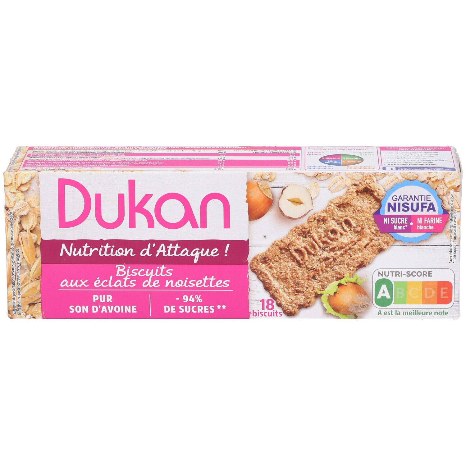 DUKAN Biscotti Nocciola