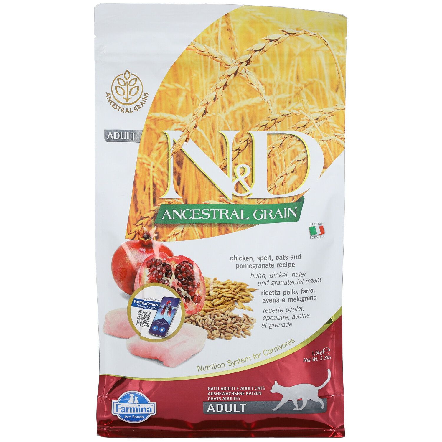 Farmina® N&D Ancestral Grain Chicken & Pomegranate Adult