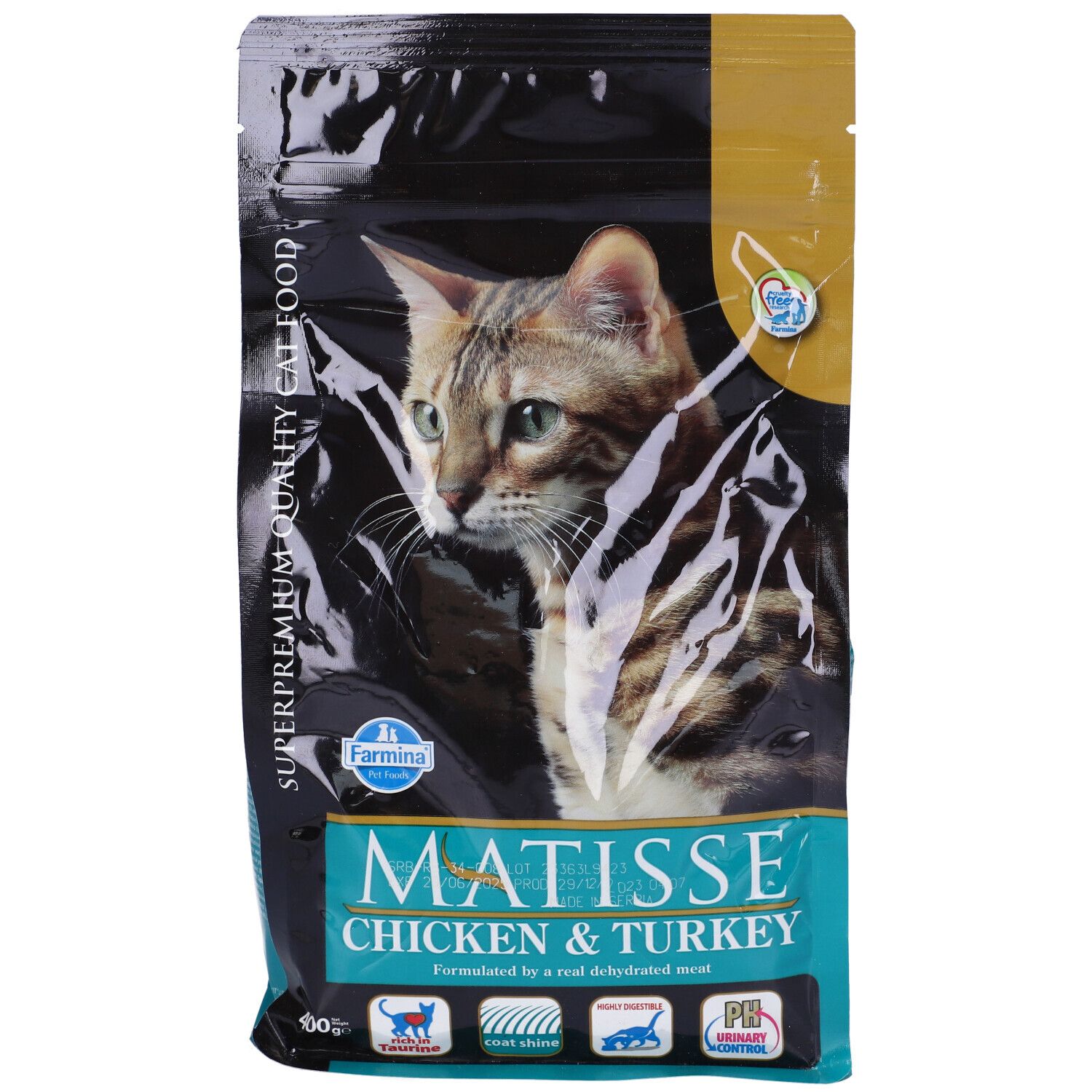 Farmina Matisse per Gatti Adulti con Riso e Tacchino
