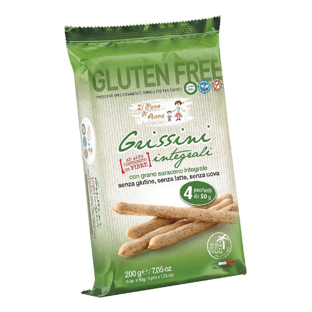 Il Pane Di Anna Grissini Integrali Senza Latte 200G