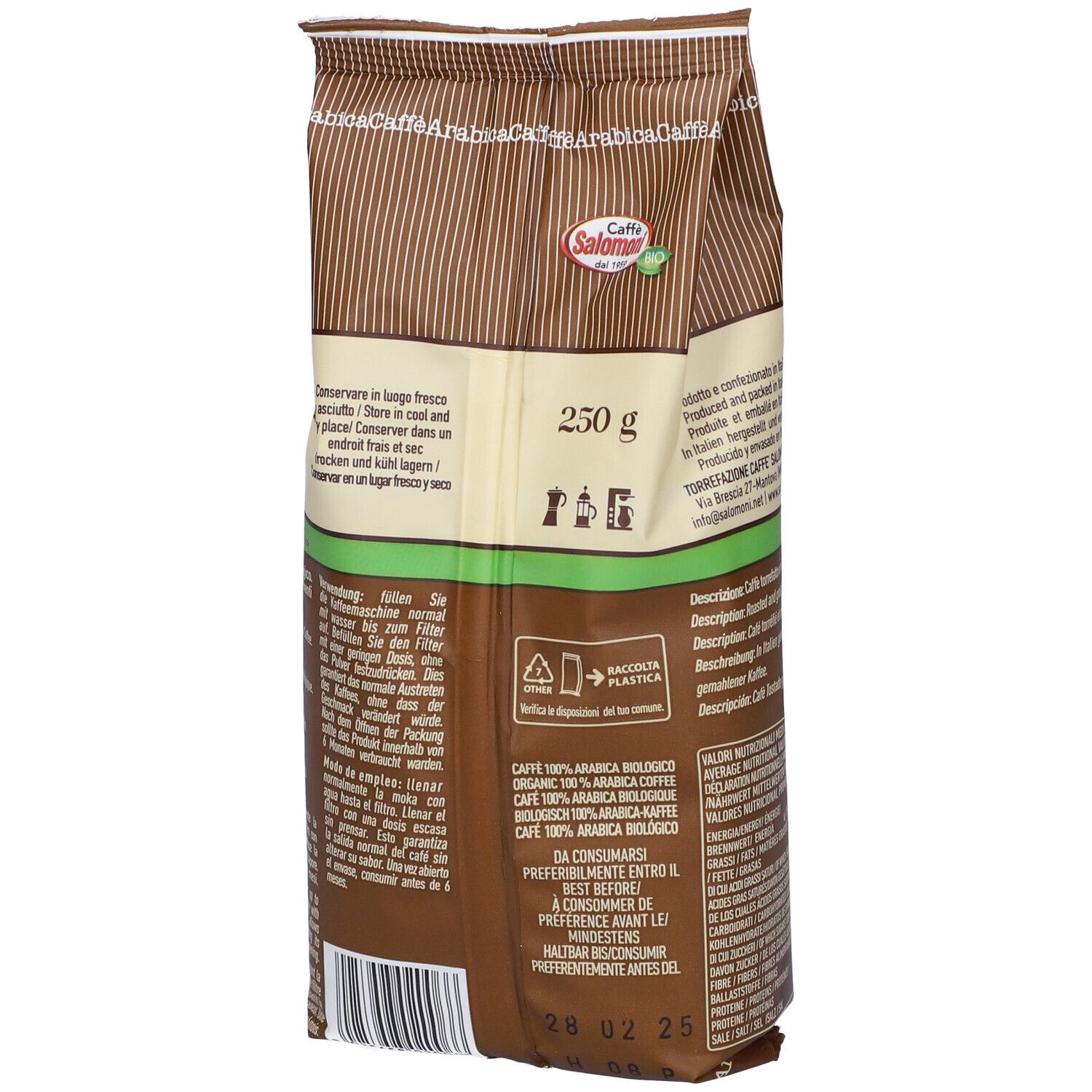 Caffe' 100% Arabica Bio Moka